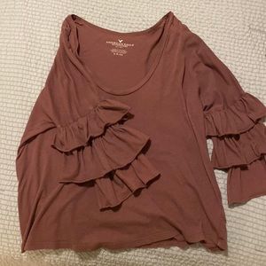 Really cute fun American Eagle top